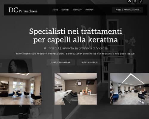 Sito Internet DC Parrucchieri