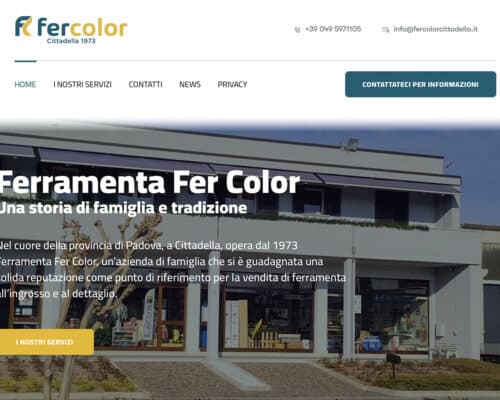 Sito Internet Fer Color Cittadella