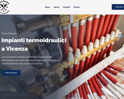 Sito Internet Impianti Termoidraulici Cocco Damiano
