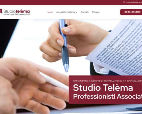 Sito Internet Studio Telema
