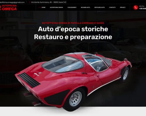 Sito Internet Autofficina Omega
