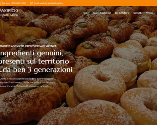 Sito Internet Panificio Righetto