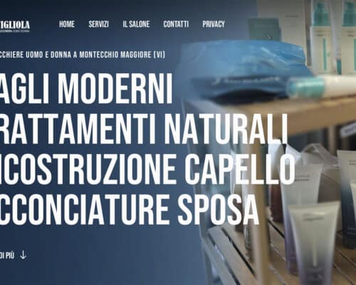 Sito Internet Regola Gigliola Parrucchiera